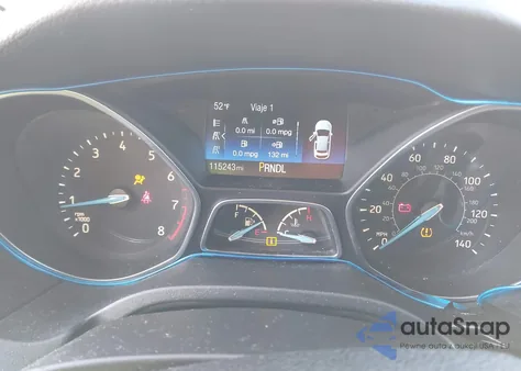 2015 Ford Focus Se z USA, uszkodzony, nr VIN 1FADP3K22FL233291